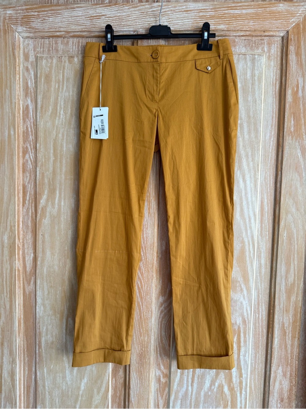 Patrizia Pepe Cotton Blend Pants 42